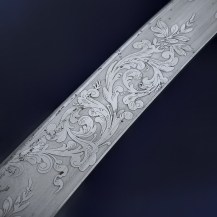 British c1860 Warwickshire Yeomanry Cavalry Officers Full Dress Mameluke Sword by Hamburger Rogers and Co 17